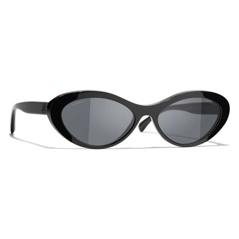 chanel oval sunglasses|Altro.